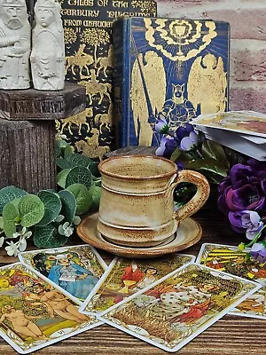 Buy Studio Pottery Vintage Rare Tea/coffee Pair Medieval Style, St NectanceTintagale • 18£