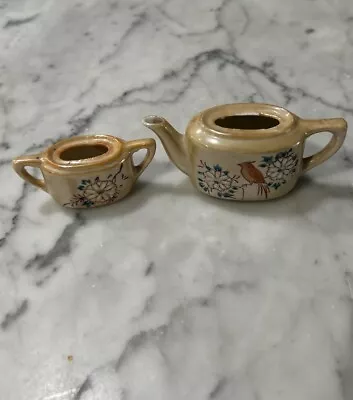 Buy Antique Child’s Teapot And Cup Made In Japan • 5.59£