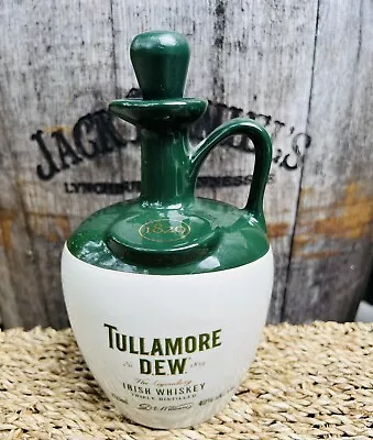 Buy VTG Tullamore Dew Finest Irish Whiskey Jug 750 Ml Bottle Empty-LOOK!!! • 41.94£