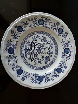 Buy Kensington Staffordshire Blue Ironstone Plate - 26.5cm • 4.99£
