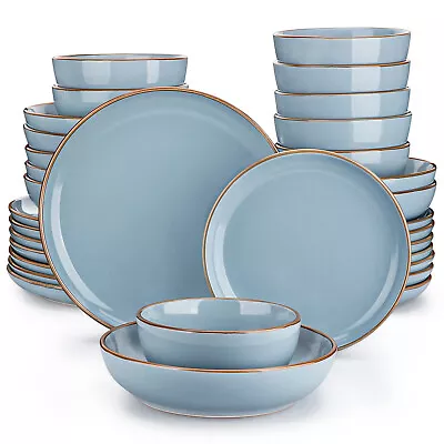 Buy Vancasso 32pc Dinnerware Set Porcelain Dining Set Plates Tableware Service For 8 • 137.99£