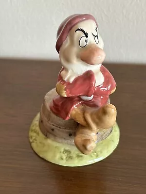 Buy Royal Doulton Grumpy Snow White The Seven Dwarfs Disney SW11 • 16£