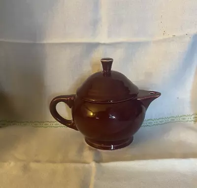 Buy Fiesta Small Tea Pot Cinnabar (?) Homer Laughlin • 27.95£