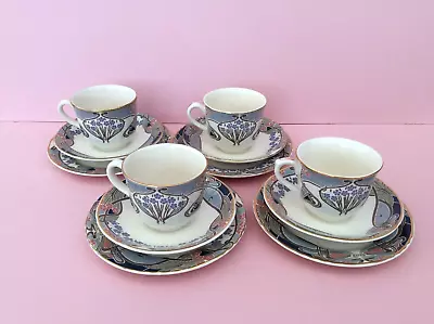 Buy Masons Ironstone IANTHE 4 CUPS SAUCERS PLATES Liberty London Excellent Condition • 69£