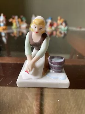 Buy Vintage Disney Porcelain Cinderella Figurine Made In Sri Lanka • 10£