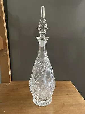 Buy Vintage Crystal Glass Decanter • 25£