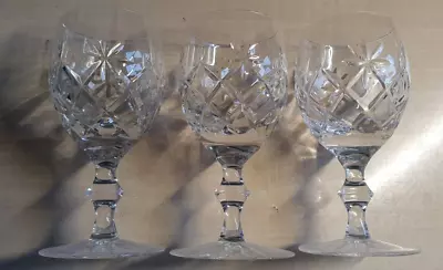 Buy 6 Edinburgh Scotland Crystal  Sherry & Liqueur Glasses. 3 Of Each • 29.95£