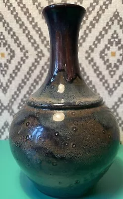 Buy A Beautifully Glazed Cotswold Pottery Vase Signed By Roy Clarke • 23£