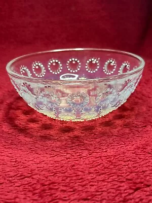 Buy Antique Original Rene Lalique  Asters  Flower Pattern Bowl In Opalescent Glass • 395£