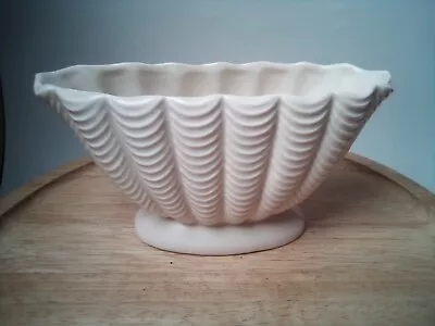 Buy Dartmouth Pottery Mantle  Vase Cream/White 18  Cm • 12£