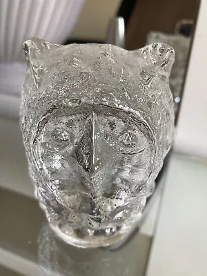 Buy Pukeberg Glasbruk Scandinavian Glass Owl  Figurine Art 1970s Swedish Vintage • 16.50£