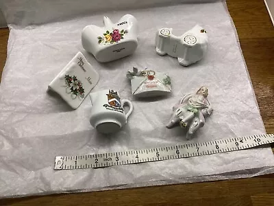 Buy Collection Of Small Bone China Souvenir Ornaments • 3.50£