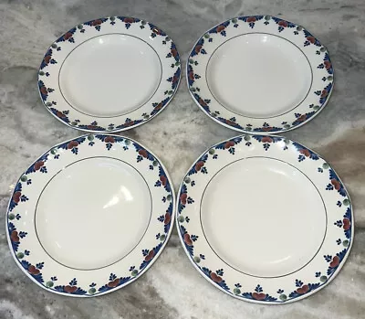 Buy Adams China Veruschka Ironstone Bread Plates 6” Set Of 4 Made In England • 23.29£