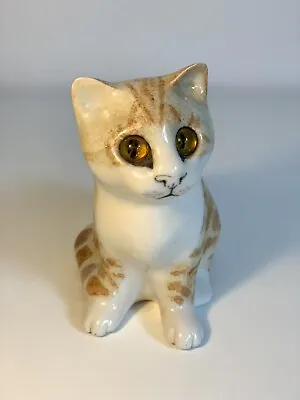 Buy Jenny Winstanley Signed Calico Kitten, Sitting No. 1 • 32£