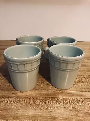 Buy Matceramica Set Of 4 Coffee Mugs/cups Ceramic Venice Light Blue • 24.23£