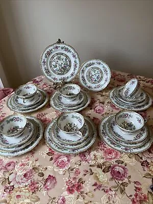 Buy NORITAKE “M” VINTAGE TEA SET For 6 PERSON # 302 PARNELL 26 PIECES HAND PAINTED • 93.19£