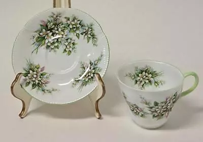 Buy Royal Albert Orange Blossom Fine Bone China Tea Cup & Saucer Made In England • 13.93£