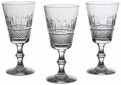 Buy Swartons Emmerald 24% Lead Crystal Set Of 6 Wine Glass Brandy Champagne Flutes • 17.99£