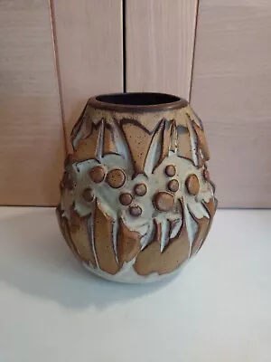 Buy Vintage 1970s Shelf Pottery Halifax Graham Alcock Brutalist Vase • 20£