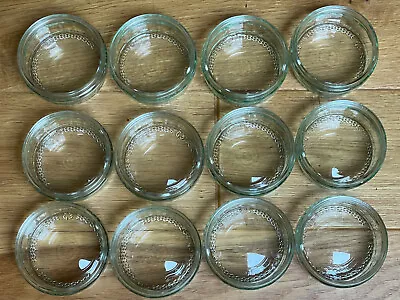 Buy 12 GU Glass Ramekins Dessert Pots Tea Lights Craft Wedding Dishes Jars • 9.99£