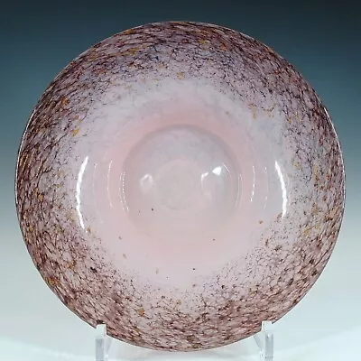 Buy Monart UB.VII Pink Copper Aventurine Vintage Glass Bowl • 195£