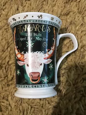 Buy Dunoon Taurus The Bull Astrology Bone China Mug Designed By Ruth Beck England • 9.99£