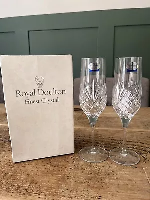 Buy Royal Doulton Stratford Champagne Flutes • 45£