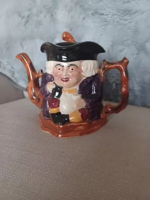 Buy Shorter & Son - Toby Jug Drinker Tea Pot For 1 - Vintage - Hand Painted - VGC • 15£