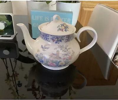Buy Royal Albert Songbird New Romance English Bone China Tea Pot Teapot 1.2 Lt Vgc • 25£
