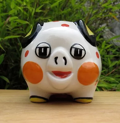 Buy Lorna Bailey Rare Quirky Pig Money Box Old Ellgreabe Pottery Backstamp • 85£