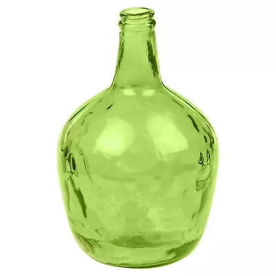 Buy 30/37cm 4L/8L Large Recycled Coloured Glass Lady Bottle Flower Decorative Vase • 11.99£