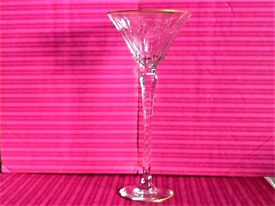 Buy Asprey Garrard Champagne Glass~11.1/2 High - With Gold Rim~signed • 24.99£