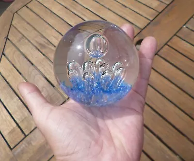 Buy Antique Vintage Quality Heavy Glass Paperweight • 10£