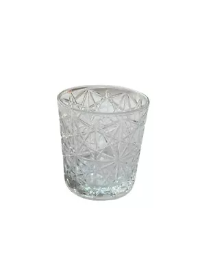 Buy Bormioli Rocco Cut Glass Whisky Glass/Tumblers Clear 8.5 Cm Tall Stars Design • 8.79£