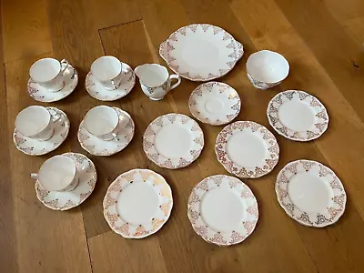 Buy 20 Piece Set Of Royal Albert Bone China Porcelain • 99.99£