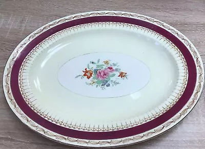 Buy Vintage Alfred Meakin England Serving Plate Saracen Design • 5£