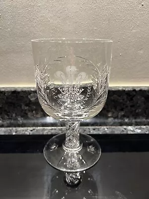 Buy Vintage Royal Glass Wedding Charles & Diana  Lead Cut Crystal  Commemoration . • 50£