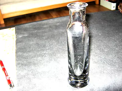 Buy  Wedgewood  Adam  Design Stem Vase. Smokey Glass By Frank Thrower. • 14.90£