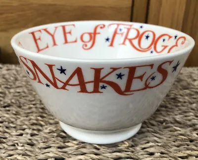 Buy Emma Bridgewater Small Old Bowl Halloween Toast NEW Autumn Orange Jelly Snakes • 16.95£