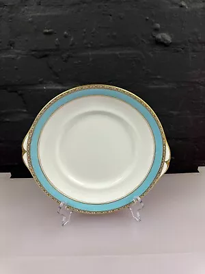 Buy Royal Crown Derby Fifth Avenue A.1265 Eared Cake / Bread Plate 25 Cm 1971 • 19.99£