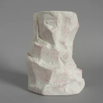 Buy Ben Thomas Porcelain 5  Iceberg Vase 107 Pink Bisque Biscuit Hornsea Retro 1980s • 16.95£