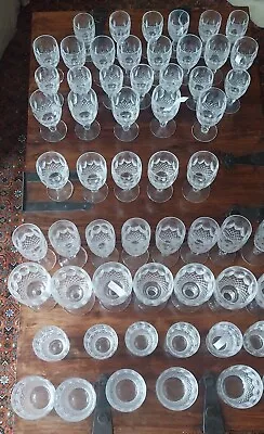 Buy WATERFORD COLLEEN GLASSES Trade Lot 58 Assorted Lead Crystal V Collectable • 1,500£