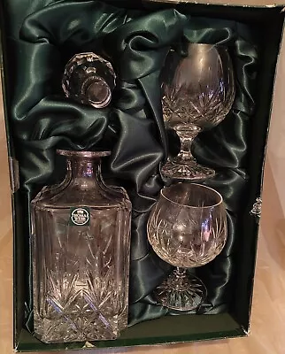 Buy Thomas Webb International Crystal Decanter & Glasses Boxed Edinburgh Crystal • 59£