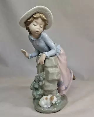 Buy Vintage Spanish Porcelain Figurine, 'Where Are You?' From Nao By Lladro #0325G • 31.75£