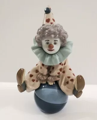 Buy Lladro Figurine 5813 Having A Ball Clown With Ball New Boxed • 135£