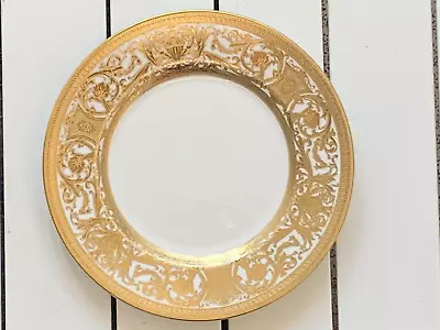 Buy De Lamerie China Gold Encrusted Robert Adam White Side Bread & Butter Plate 7  • 40£