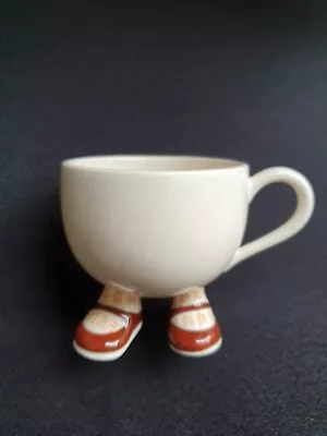 Buy Vintage 1970s Carlton Walking Ware Tea Cup Brown/herringbone Socks • 14.99£