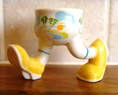 Buy Carlton Ware Walking Ware Egg Cup Tropical Design Nice Retro Kitchen Collectable • 19.99£