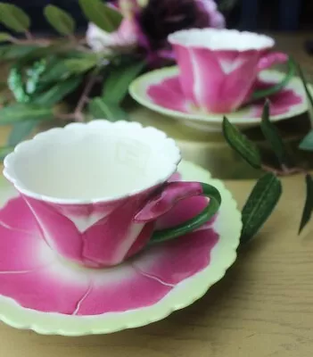 Buy Laura Ashley Floral Cup And Saucer Set Tea For One Pink Novelty • 18£