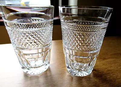 Buy Rare Pair Waterford Crystal 5 Oz Tumblers Rossmore Cut  Vgc • 50£